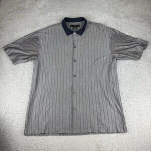 Vintage‎ Nike Golf Polo Short Sleeve Shirt Abstract 90s Geometric AOP Size Xl